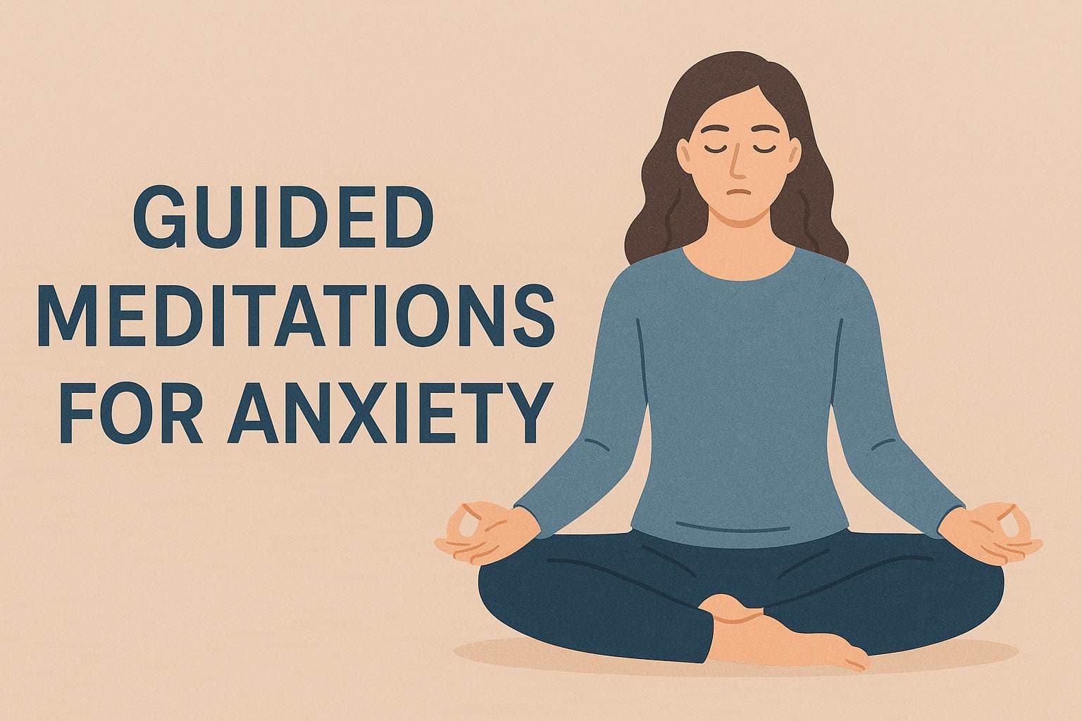 Learn how to do guided meditation for anxiety