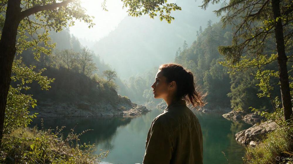 Visualization meditation for anxiety relief and inner peace