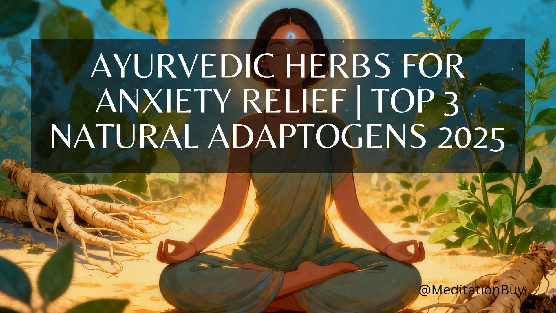 Ayurvedic Herbs for Anxiety Relief | Top 3 Natural Adaptogens 2025