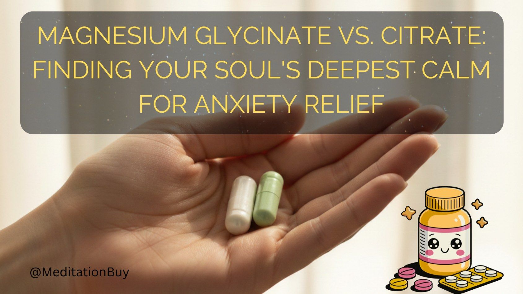 Magnesium Glycinate vs. Citrate: Finding Your Soul’s Deepest Calm for Anxiety Relief