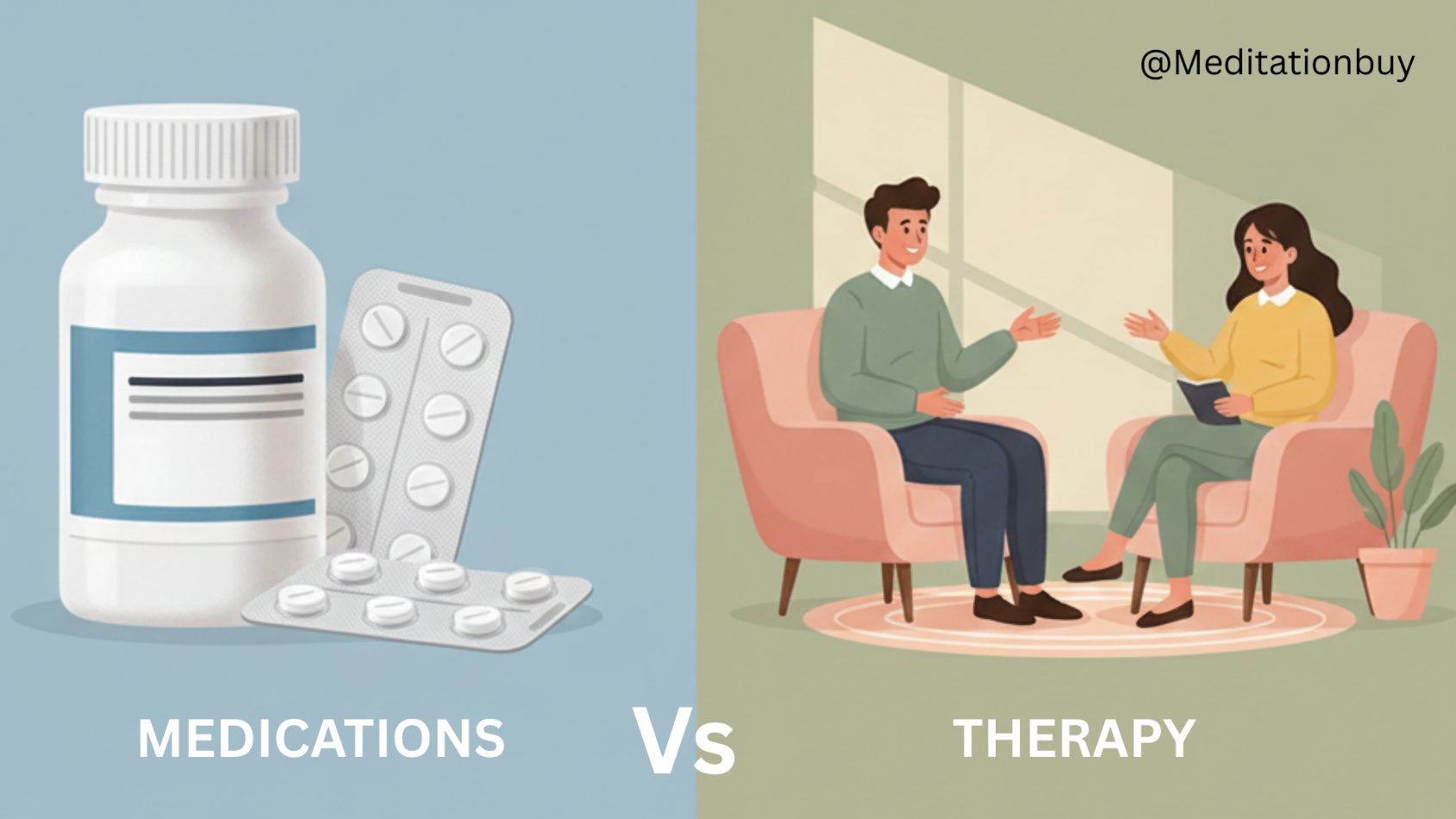 Medication vs Therapy: Which Works Better for Anxiety?